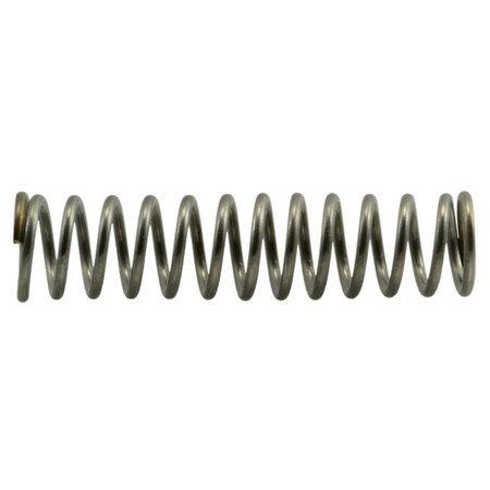 Midwest Fastener 23/64" x 0.041" x 1-1/2" 18-8 Stainless Steel Compression Springs 3PK 38788